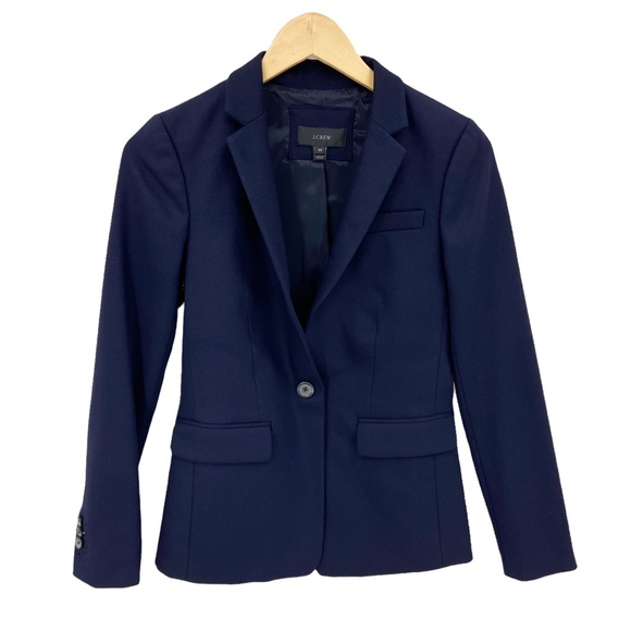 J. Crew Jackets & Blazers - J.CREW Single Button Regent Blazer Wool Jacket